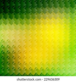 Abstract green background with geometric texture