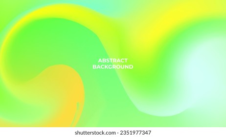 Fondo verde abstracto con efecto de borroso degradado