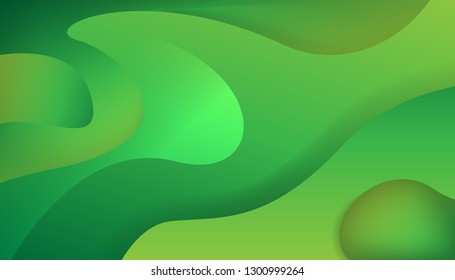abstract green background, abstract green gradient_vector illustration