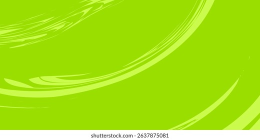Abstract green background with hypnotic wavy lines pattern. Fresh and natural background. vector eps 10