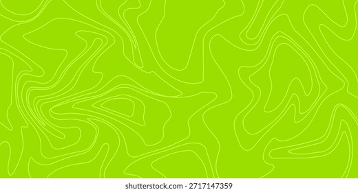 Fundo verde abstrato com padrão de linhas onduladas hipnóticas. Fundo fresco e natural. vetor eps 10.