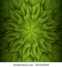 abstract green background icon