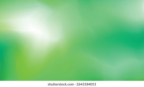 abstract green background with light, fresh and natural