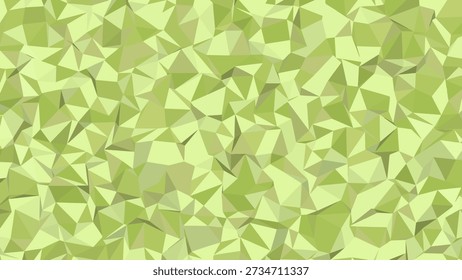 An abstract green background. A light green spring geometric texture. 