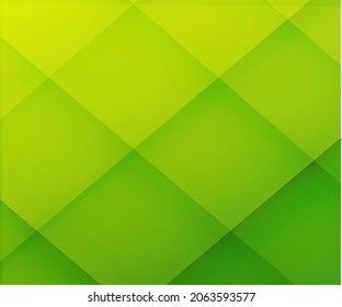 Abstract Green Background With Line With Gradient Mesh, Vector Illustration