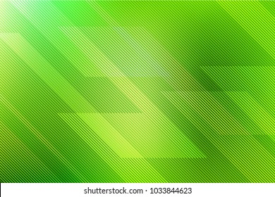 Abstract green background with lines