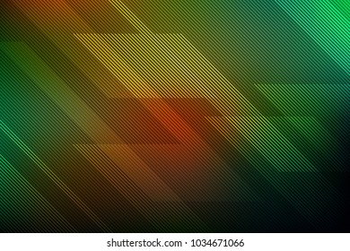Abstract green background with lines