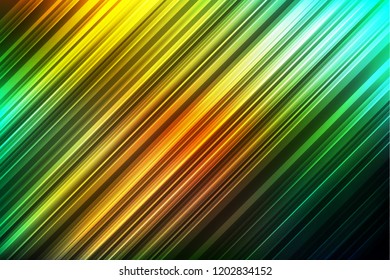Abstract green background with lines