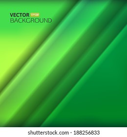 Abstract green background with lines.
