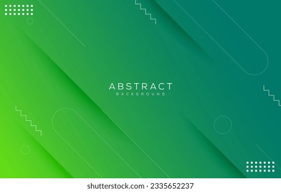 fondo verde abstracto con líneas