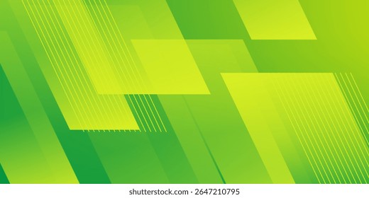 Fondo verde Abstractas con líneas. Vector Eps10