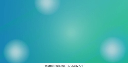 abstract green background with lines, Panoramic template banner and copy space for text or image.