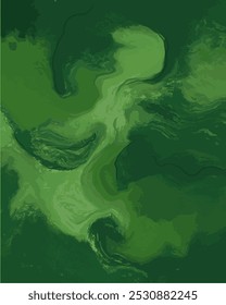 abstract green background, Marbled green abstract background Liquid marble pattern, Realistic liquid marble background