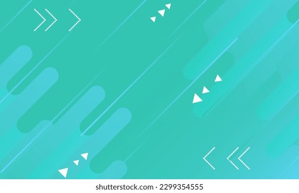 abstract green background  with modern corporate technology concept presentation or banner design , web, page, greeting, card, background. Vector illustration with line stripes texture elements