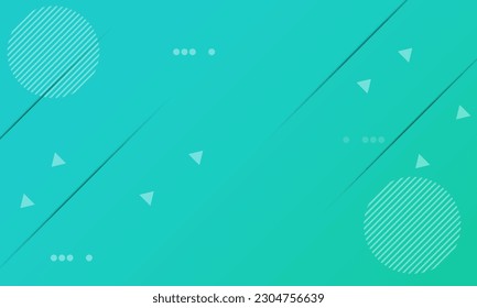 abstract green background  with modern corporate technology concept presentation or banner design , web, page, greeting, card, background. Vector illustration with line stripes texture elements