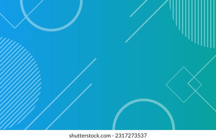 abstract green background  with modern corporate technology concept presentation or banner design , web, page, greeting, card, background. Vector illustration with line stripes texture elements