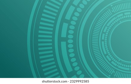 abstract green background  with modern corporate technology concept presentation or banner design , web, page, greeting, card, background. Vector illustration with line stripes texture elements