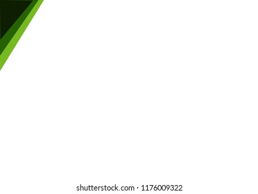 abstract green background. modern design. creative template.