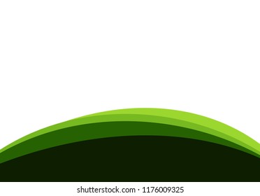 abstract green background. modern design. creative template.
