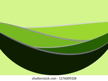 abstract green background. modern design. creative template.