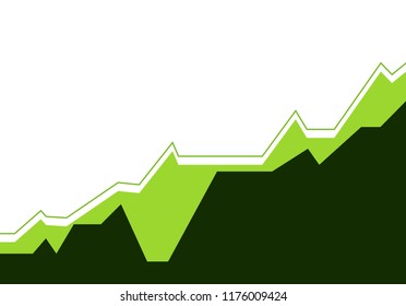 abstract green background. modern design. creative template.