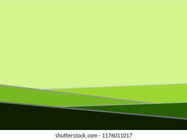 abstract green background. modern design. creative template.