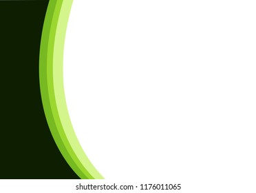 abstract green background. modern design. creative template.