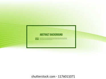 abstract green background. modern design. creative template.