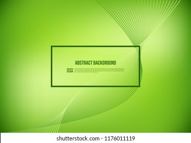 abstract green background. modern design. creative template.