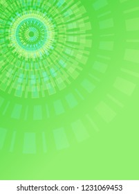 Abstract green  background. Modern geometric graphic elements.  Editable, can be used on brochures, corporate folder etc. Vector and raster format available