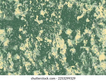 Abstract green background. Monochrome texture. Image includes a effect the green and yellow tones.