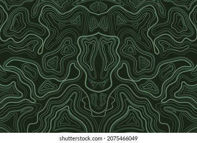 Abstrakter grüner Hintergrund. Naturhintergrund. Vektorgrafik. Ökokonzept für Ihr Grafikdesign, Banner oder Poster