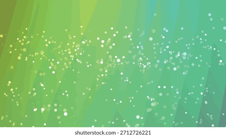 Abstrakter grüner Hintergrund mit sich bewegenden Partikeln und diagonalen Streifen in der Bewegungsschleife, Abstracts Twirls Particle, Stock lizenzfreies Bild.