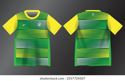 abstract green background pattern for sport jersey design mockup