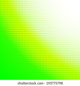 abstract green background with polka dots pattern  (vector)