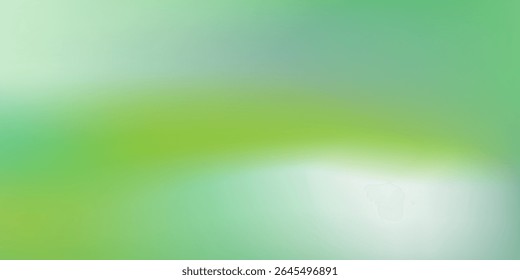 Fondo verde abstracto para la presentación del producto con la luz del sol y el bien simple moderno borroso