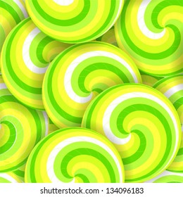 Abstract green background seamless pattern vector