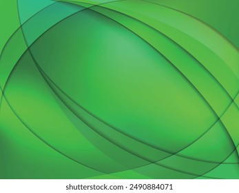 Abstract green background shows the themes of Ecotechnology vector illustration graphic EPS 10