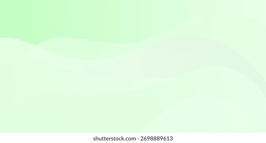 plano de fundo verde abstrato com curvas suaves e fluidas e um efeito de gradiente claro. Este design minimalista evoca uma sensação de calma, frescura e natureza.