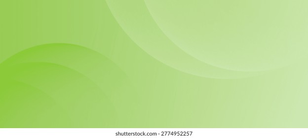 abstract green background with smooth, flowing curves and a light gradient effect. This minimalist design evokes a sense of calmness, freshness, and nature.