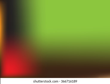 abstract green background with smooth gradient colors and multicolor texture design for brochure /  Easter / Christmas / web template