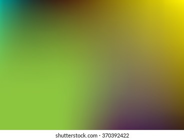 abstract green background with smooth gradient colors and multicolor texture design for brochure / Easter / Christmas / web template