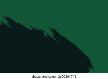 abstract green background with some smooth lines in it, vector illustration