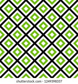 Abstract Green Background Square