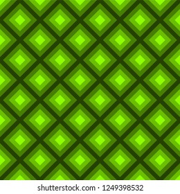 Abstract Green Background Square