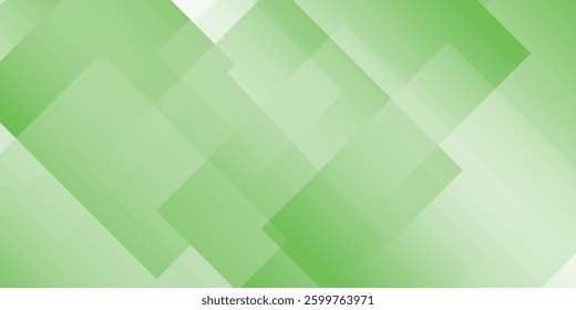 Abstract green background with square shapes vector illustration eps10