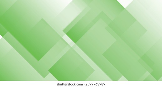 Abstract green background with square shapes vector illustration eps10