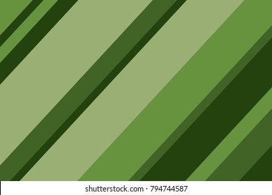 Abstract green background with stripes. use for web design, cover, fabric, textile, banner, wallpaper, texture. Vector illustration, seamless style