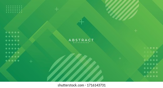 Abstract green background. Suit for presentation design with modern corporate and business concept. Vector illustration design for presentation, banner, cover, web, header, flyer, poster, wallpaper