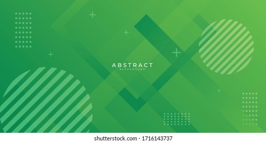 Abstract green background. Suit for presentation design with modern corporate and business concept. Vector illustration design for presentation, banner, cover, web, header, flyer, poster, wallpaper